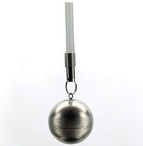 Boia de inox para Fermentador com tubo de silicone