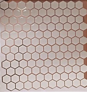 Revestimento Autoadesivo Resinado - BEE White BRONZE GROUT