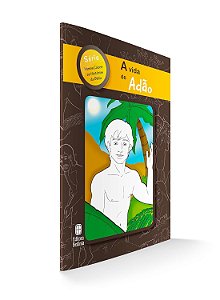 A Vida de Adão - Folheto para Colorir