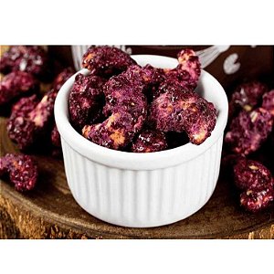 Castanha de Caju Caramelizada com Açaí - 2 KG