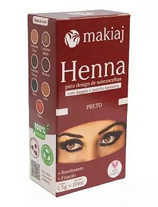 HENNA PRETO -MAKIAJ