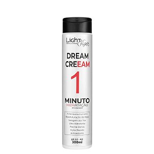 HIDRATAÇÃO 1 MINUTO DREAM CREEAM BTX CHUVEIRO - 300 ML LIGHT HAIR