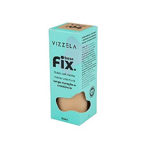 base líquida fix vizzela - Cor 04