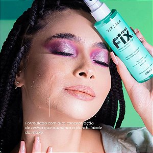 fixador de maquiagem real fix - vizzela