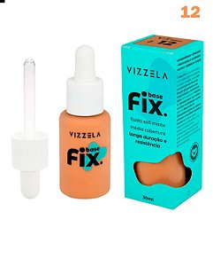Base líquida fix vizzela - Cor 12