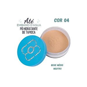 PÓ HIDRATANTE DE TAPIOCA ATÉ EMBAIXO D’AGUA MARIA MARGARIDA - COR 04