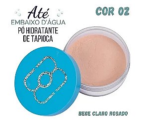 PÓ HIDRATANTE DE TAPIOCA ATÉ EMBAIXO D’AGUA MARIA MARGARIDA - COR 02