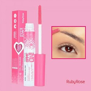 GEL INCOLOR PARA CILIOS E SOBRANCELHA -GAME ON RUBY ROSE