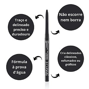 Lapiseira para Olhos Payot a prova D`agua Preto