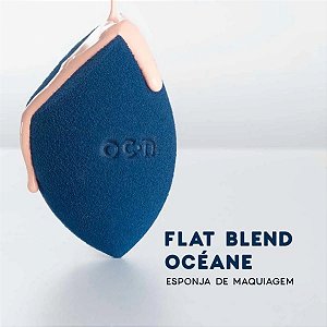 Esponja de Maquiagem - Flat Blend Azul Océane Purple