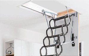 Escada para Sótão FAKRO Pantográfica LST 50x80 - Polônia - Suporta 200 KG !!