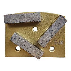 Inserto Diamantado HTC Grão 24 3 Dentes