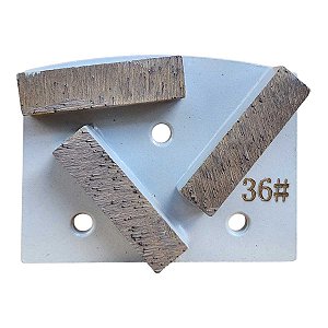 Inserto Diamantado HTC Grão 36 3 Dentes