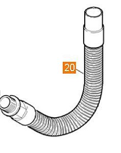 Mangueira de Descarte para NT 65/2 (555 MM)