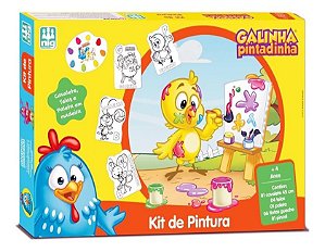 Kit de Pintura Turma da Mônica, Nig Brinquedos