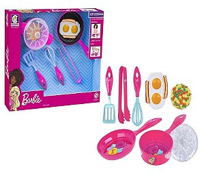 Cozinha Infantil Barbie Cheff Cotiplás 2228 com Acessórios