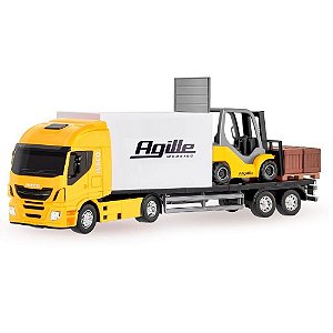 SUPER KIT 8 BRINQUEDOS IVECO - USUAL BRINQUEDOS - Toyslandia