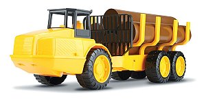 BRINQUEDO CAMINHÃO CARRETA DIAMOND TRUCK BAU ROMA BRINQUEDOS - Toyslandia