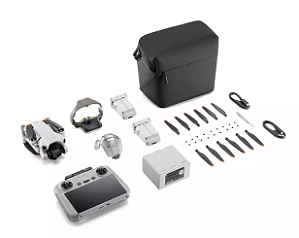 Drone DJI Mini 4 Pro Fly More Combo Plus DJI RC 2 (Com tela) (BR)