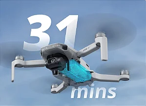 Drone DJI Mini 4K Fly More Combo (Sem tela) BR
