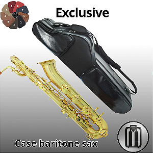 MEC23 - Estojo para sax barítono - FIBERGLASS