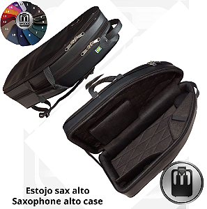 MEC17 - Estojo para saxofone alto goticular