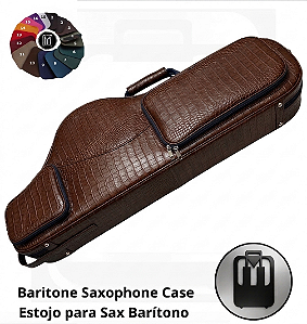 MEC23 - Estojo para sax barítono - FIBERGLASS