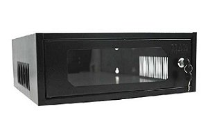 Rack cftv mdseg 15  preto horizontal