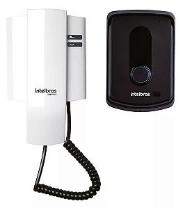 Kit porteiro residencial intelbras branco ipr 8010