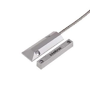 Sensor magnetico intelbras com fio xas porta de aco