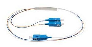 Cabo optico com divisor plc (splitter) 1x2 sc upc xfs 121 intelbras