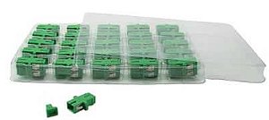 Adaptador optico simplex sc apc - xfa 2 intelbras