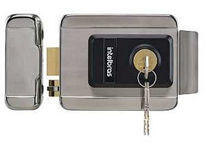 Fechadura intelbras 12 volts ffx2000 inox