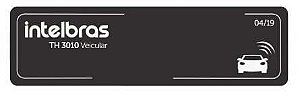 Etiqueta de acionamento rfid veicular 900 mhz 3020uhf intelbras