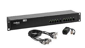 Power conversor intelbras video balun 16 canais vb 3016 wp