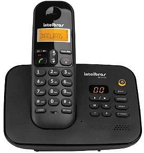 Telefone sem fio intelbras ts3130 preto
