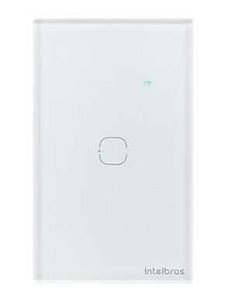 Automacao interruptor inteligente wifi intelbras ews 1001 touch branco