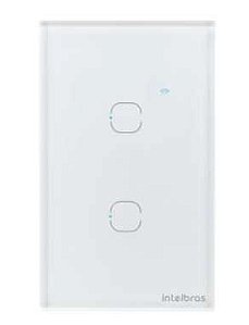 Automacao interruptor inteligente wifi intelbras ews 1002 touch branco