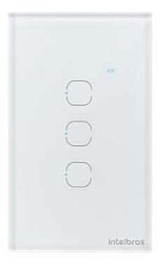 Automacao interruptor inteligente wifi intelbras ews 1003 touch branco