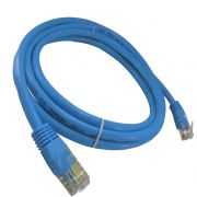 Patch cord cat.5e utp - 2,5m azul bluecom