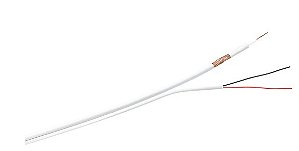 Cabo coaxial 67% 4mm 100m c polar fc67br fast cam - intelbras