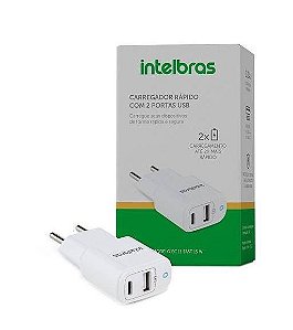 Carregador usb universal intelbras ec 11 fast 15w