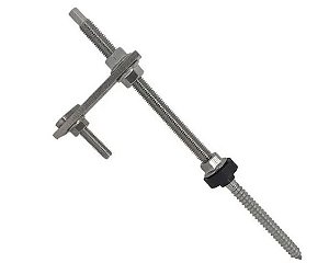 Solar estrutura kit prisioneiro madeira 10x295mm