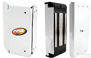Fechadura eletroima ppa p100 2 folhas deslizantes bca