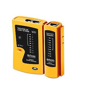 Testador de cabos exb rj45 rj11