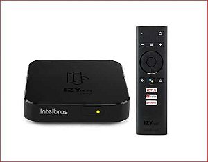 Automacao tv smart box intelbras izy play full hd