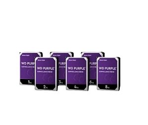 Hd sata western digital 4tb 7200-intelbras purple sc