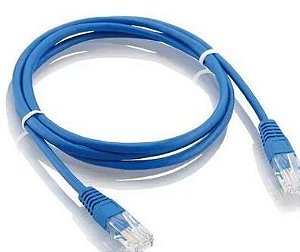 Patch cord cat.5e utp - 2,0m azul intelbras