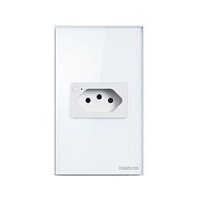 Automacao tomada inteligente wifi intelbras ets 1001 branco - simples