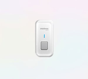 Acionador botoeira intelbras s fio bt100 - branco